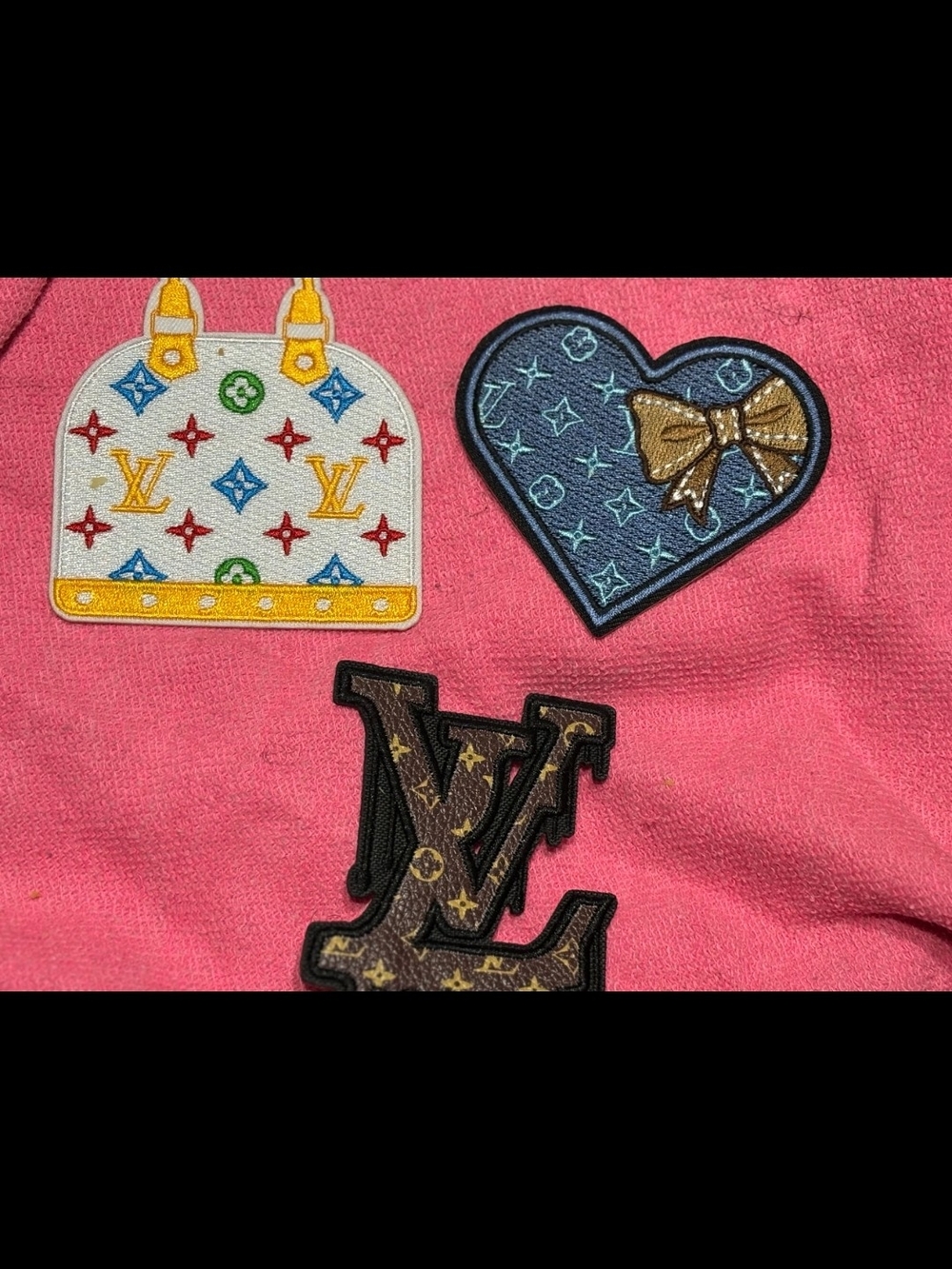 Bundle Of 3 Iron On Patches